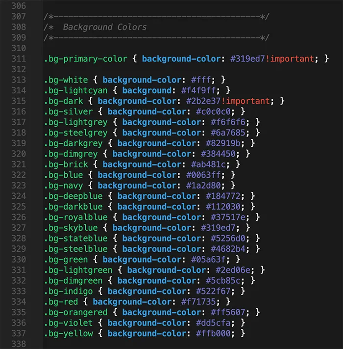 CSS Structure - 开云